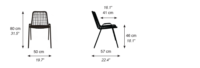 Dimensions - Chair